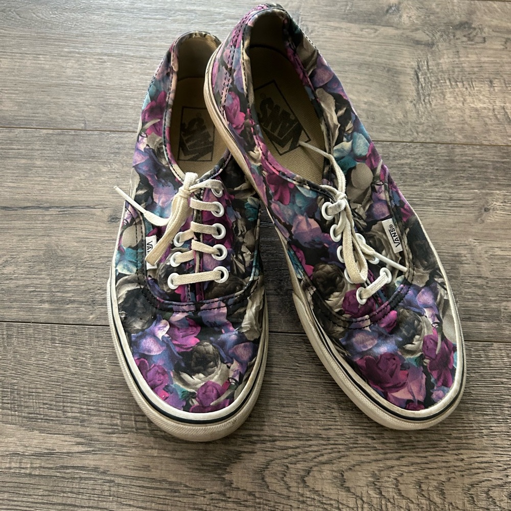 Floral Vans